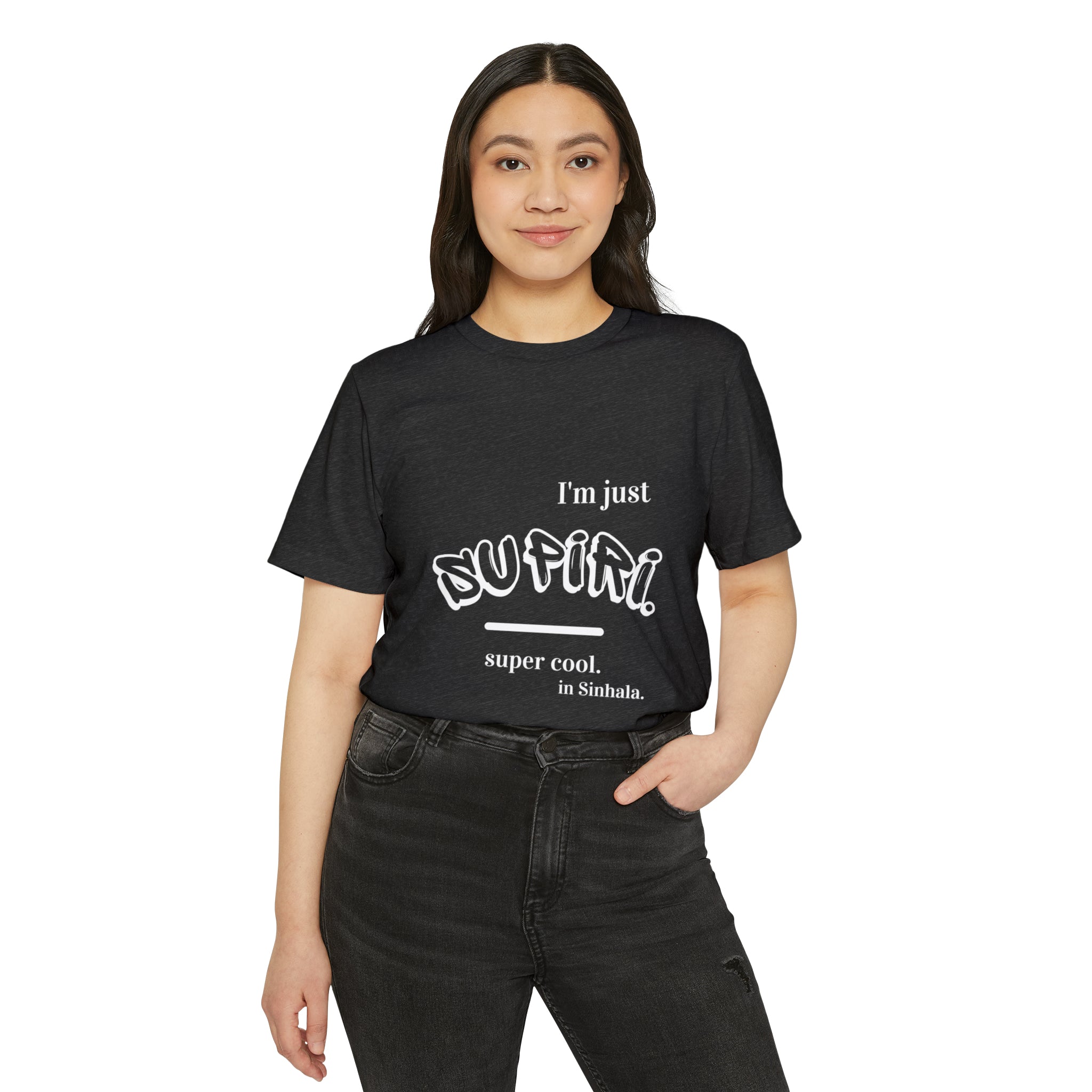 Unisex Recycled Ethnic Slogan Merch T-Shirt