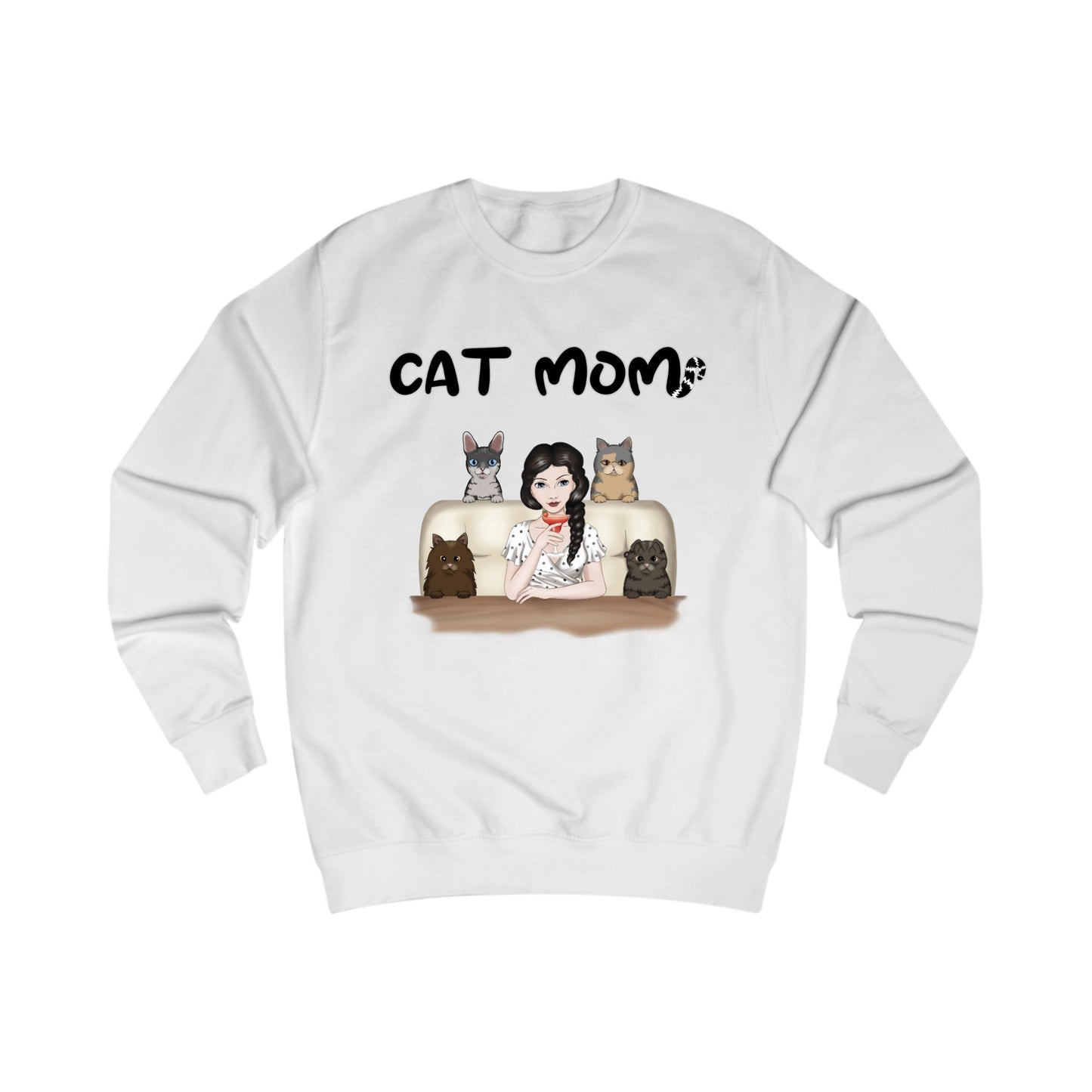Unisex Sweatshirt - Cat Mom