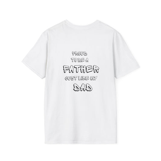Proud Father Unisex Tee - Father's Day Gift