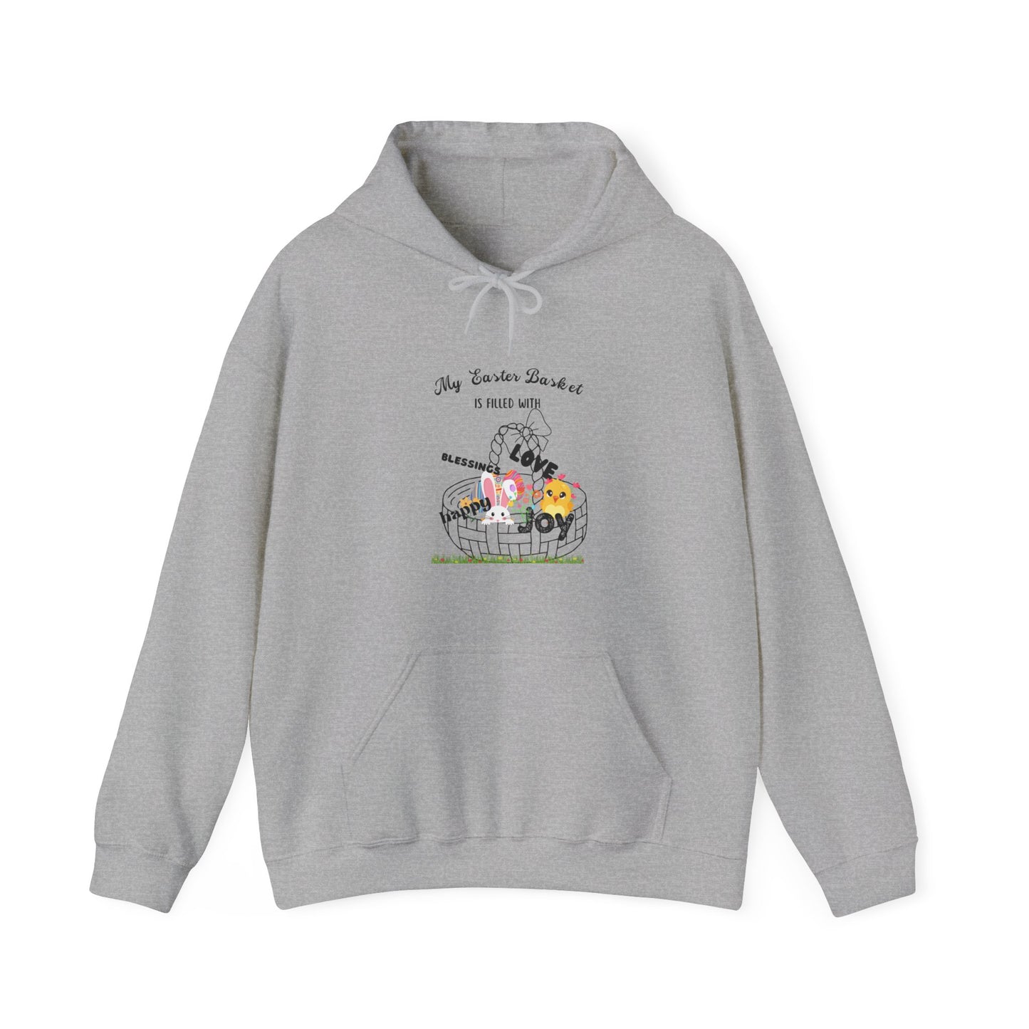 Easter Basket Sweatshirt filled with Love,Joy,Blessings