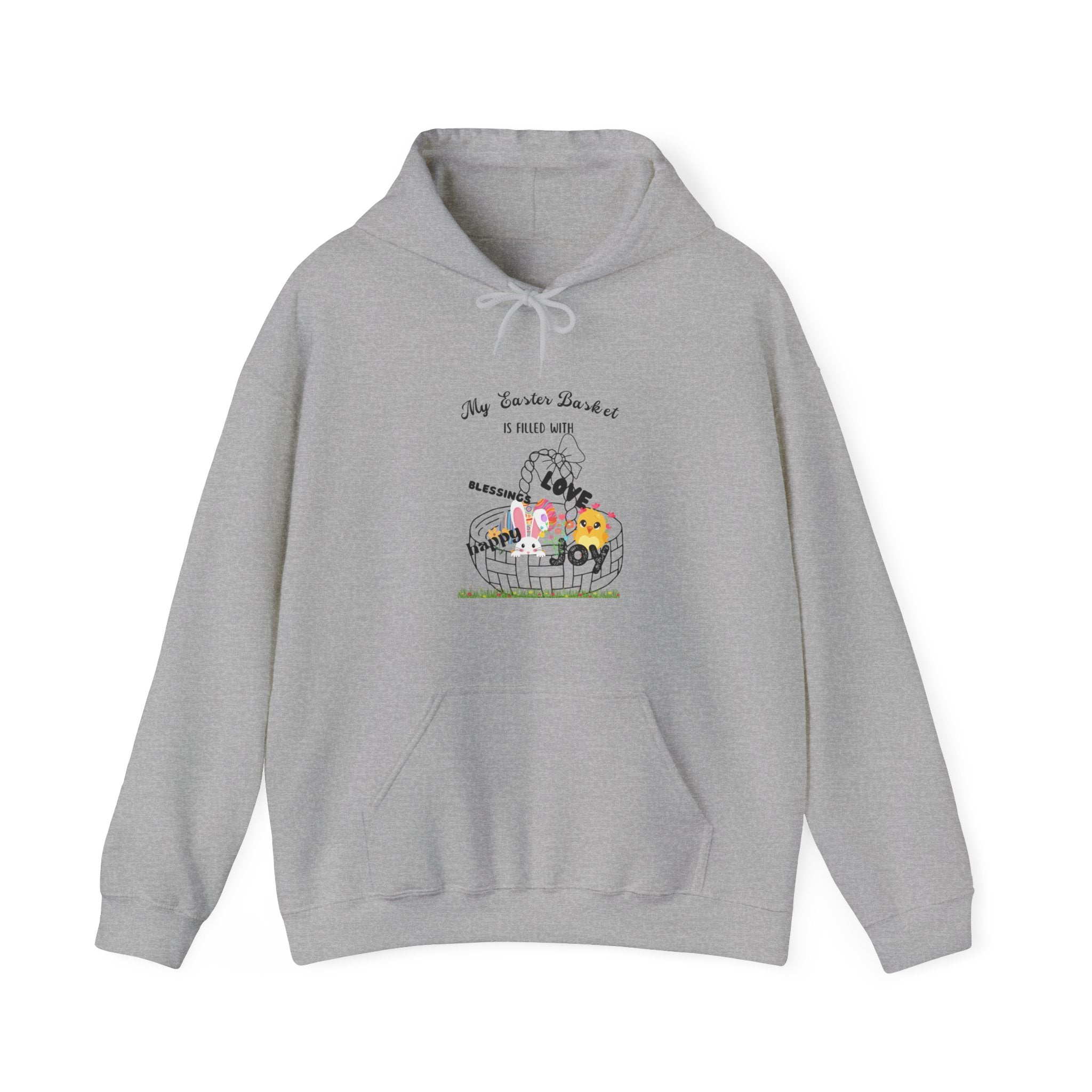 Easter Basket Sweatshirt filled with Love, Joy, Blessings