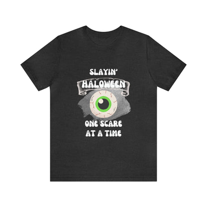 Unisex Slayin' Halloween Short Sleeve Tee