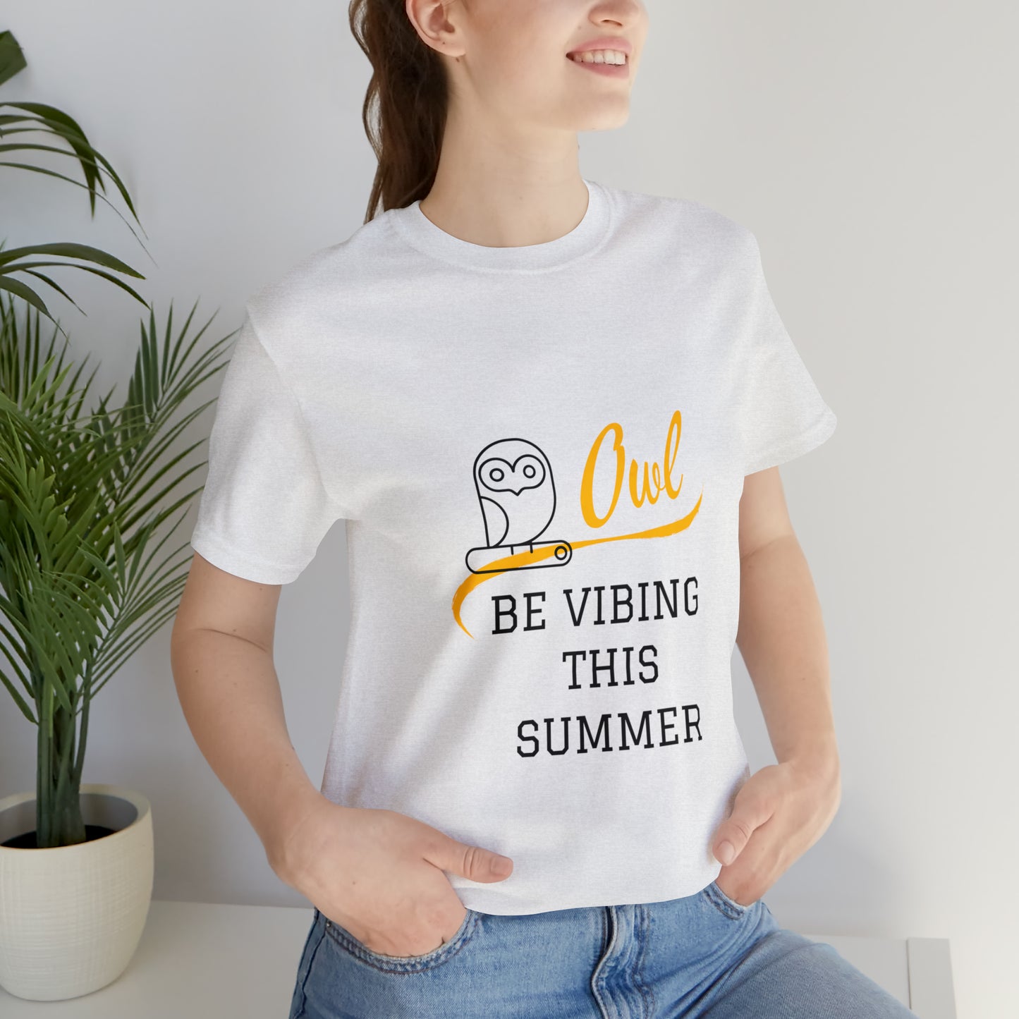 Unisex  Short Sleeve T-shirts Be Vibing This Summer