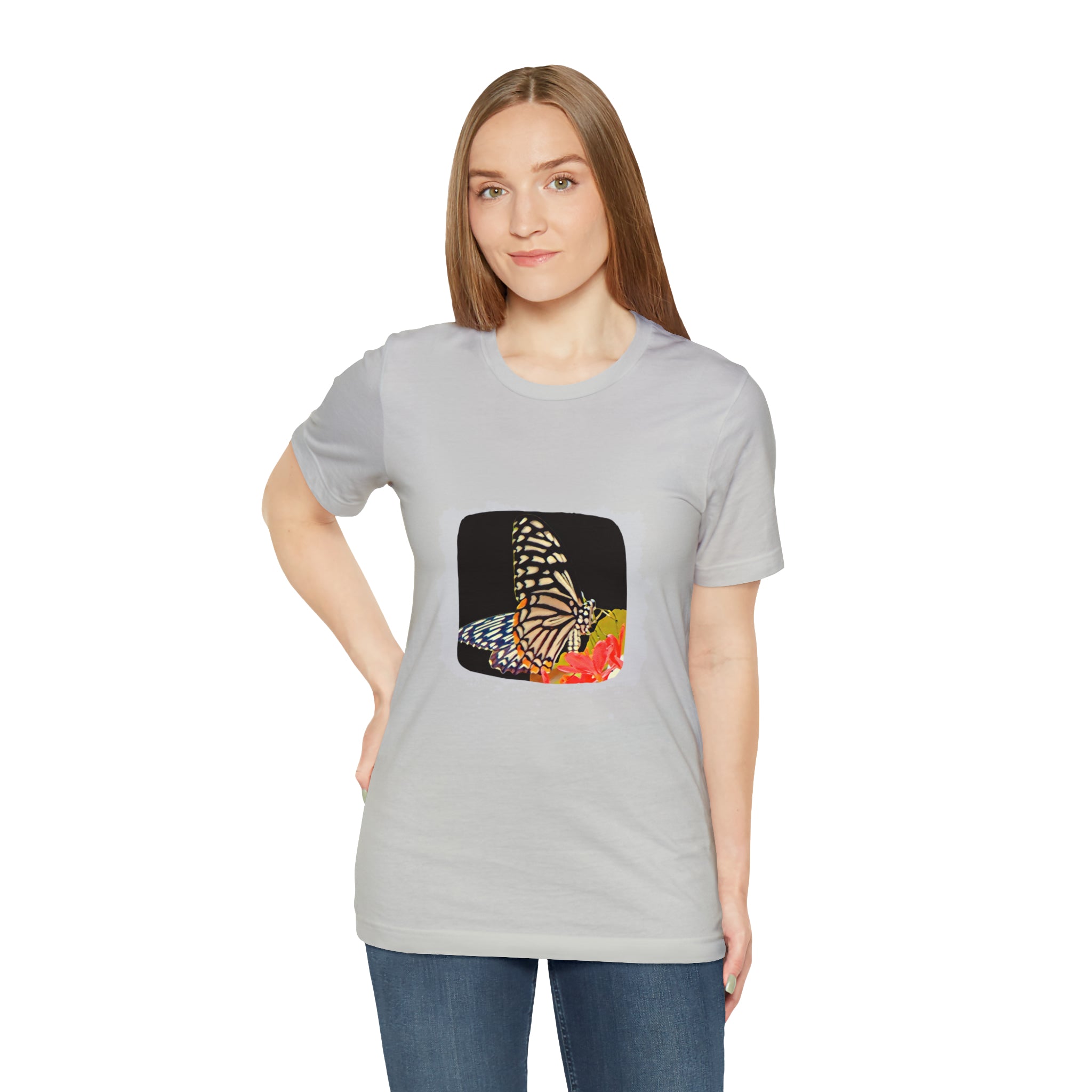Butterfly Transformation Tee – Trendy Nature-Inspired Summer Vibes