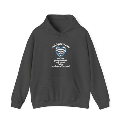 My IT Guru of Love Unisex Hooded Sweatshirt