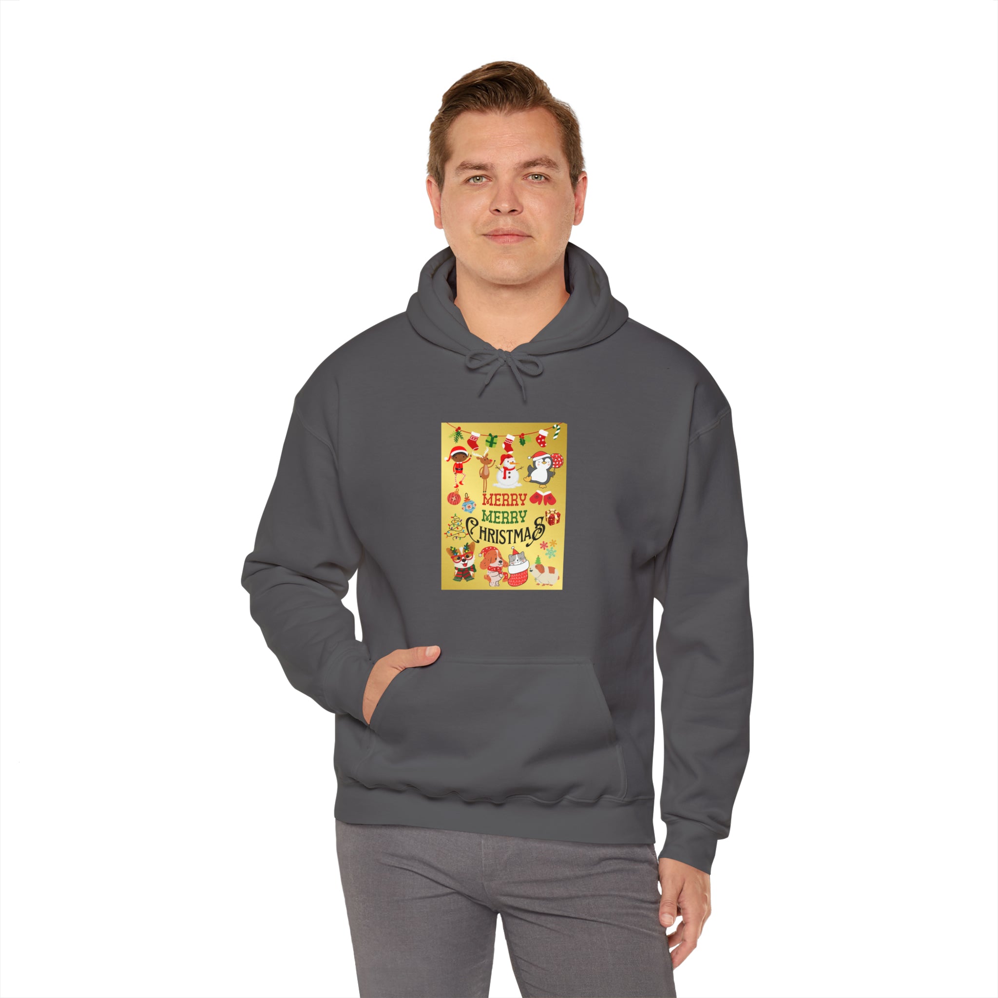 Unisex Hooded Sweatshirt perfect for Christmas holiday season