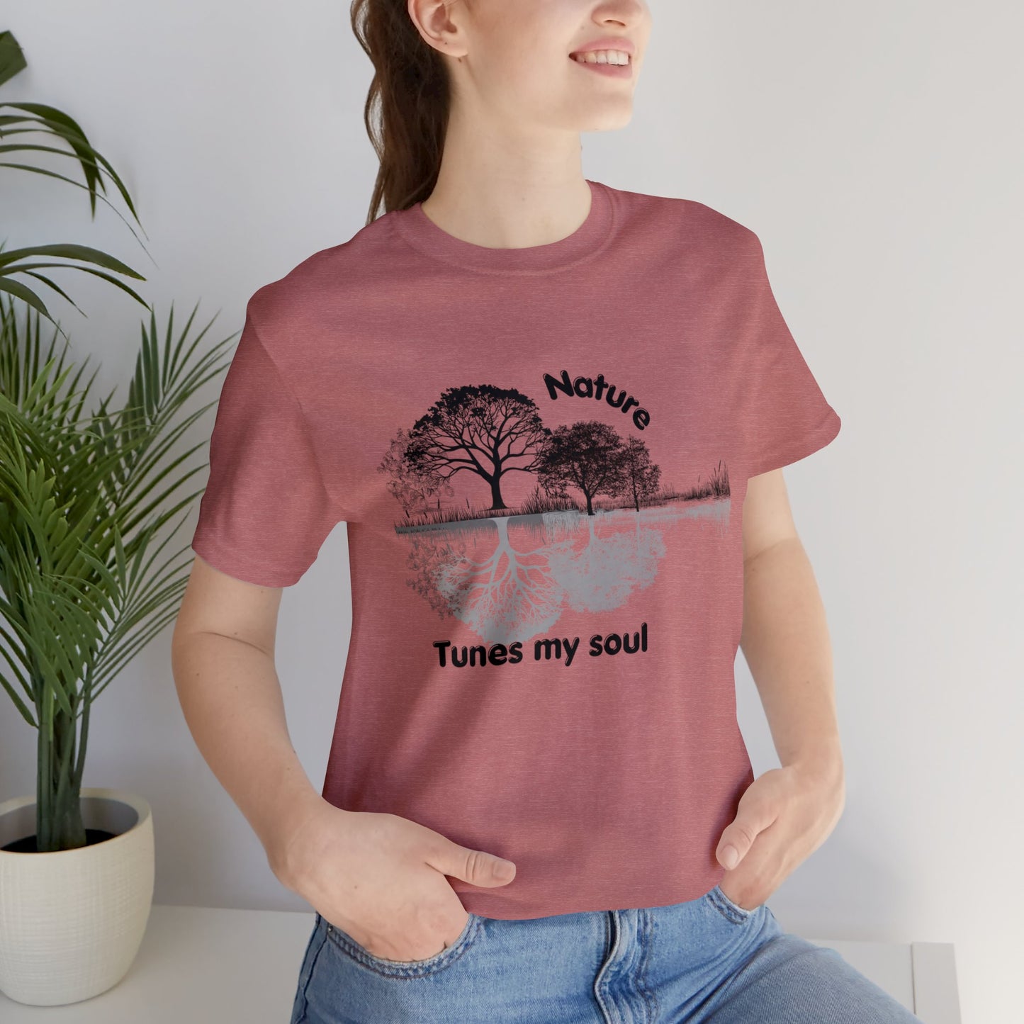 Nature-Inspired Unisex Short Sleeve T-Shirt