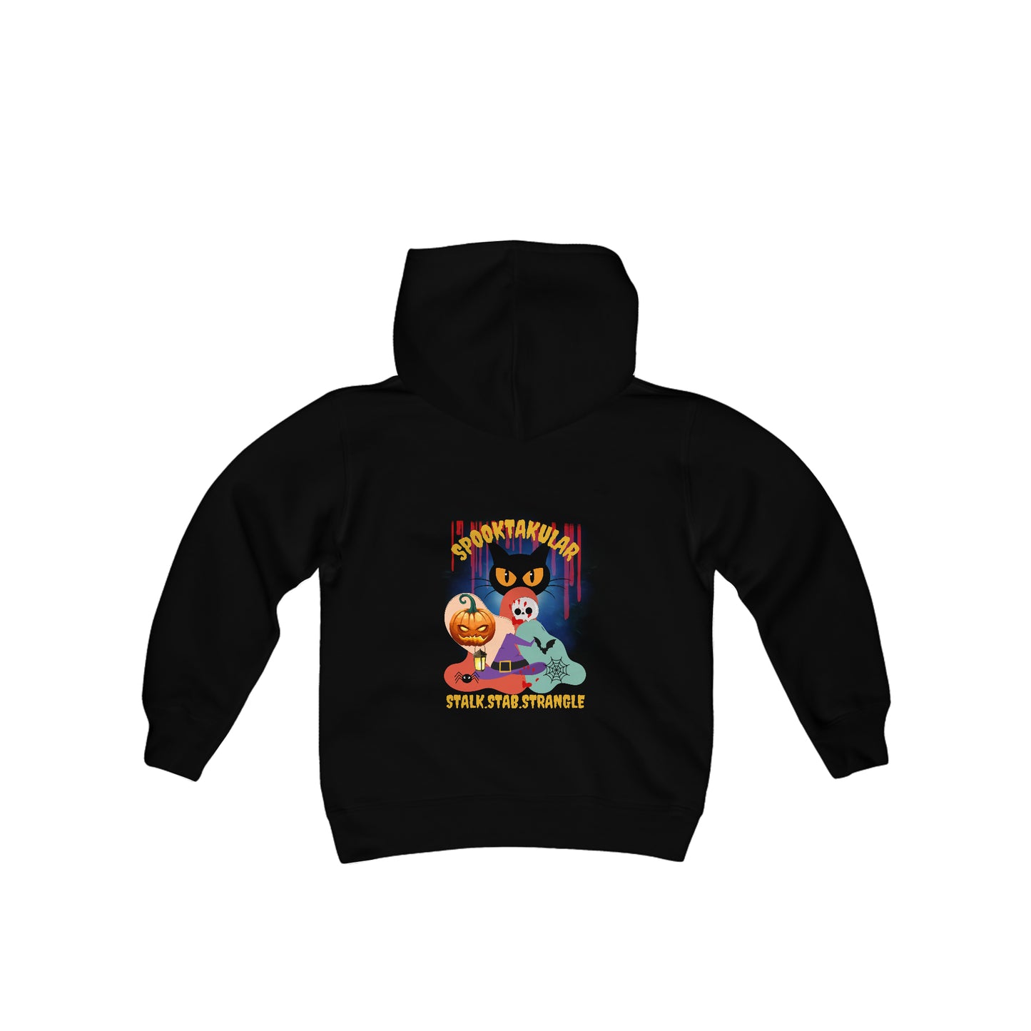 Kids Hooded Halloween themed Unisex Sweatshirt