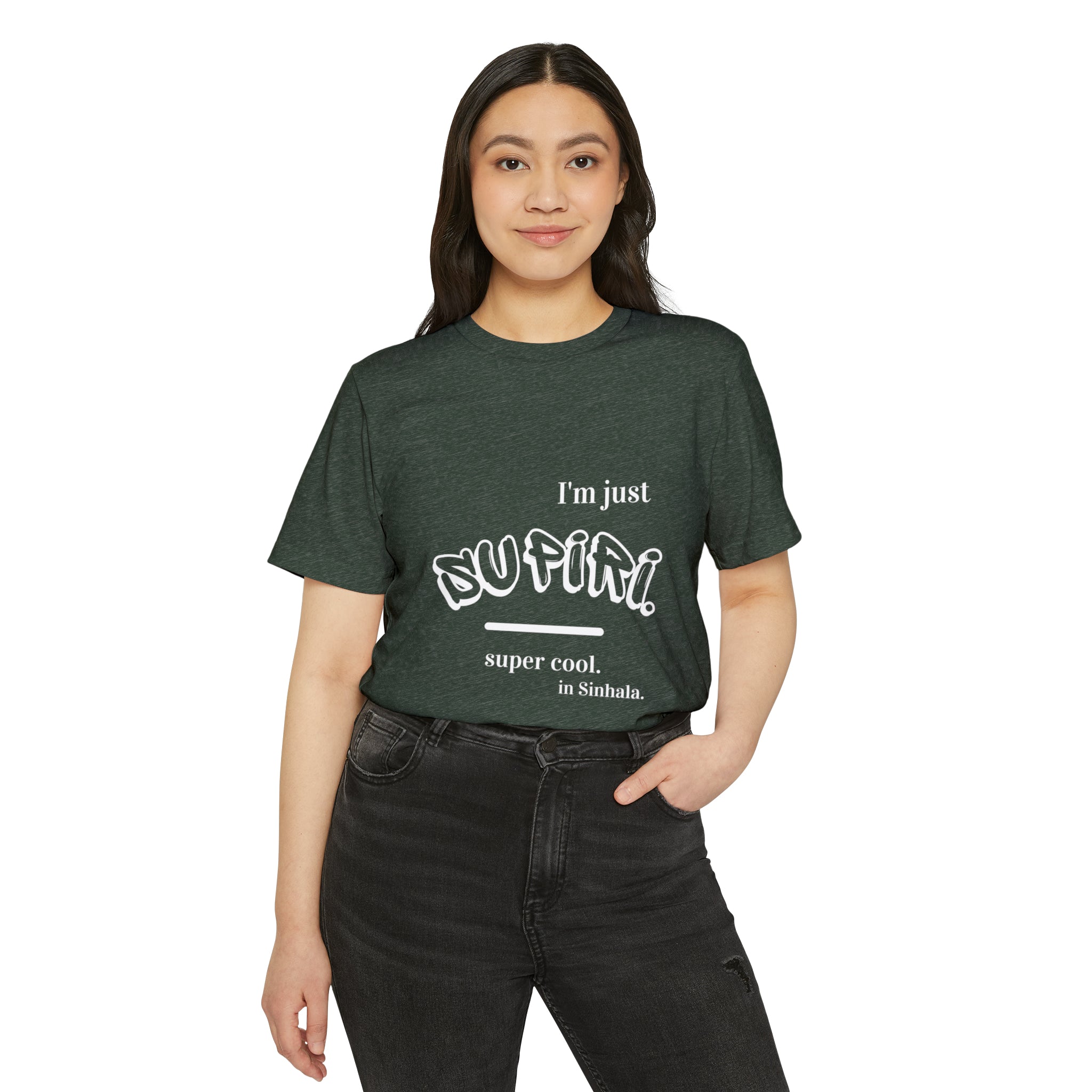 Unisex Recycled Ethnic Slogan Merch T-Shirt