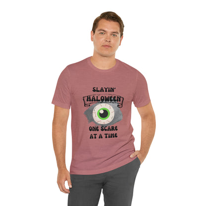 Unisex Slayin' Halloween Short Sleeve Tee