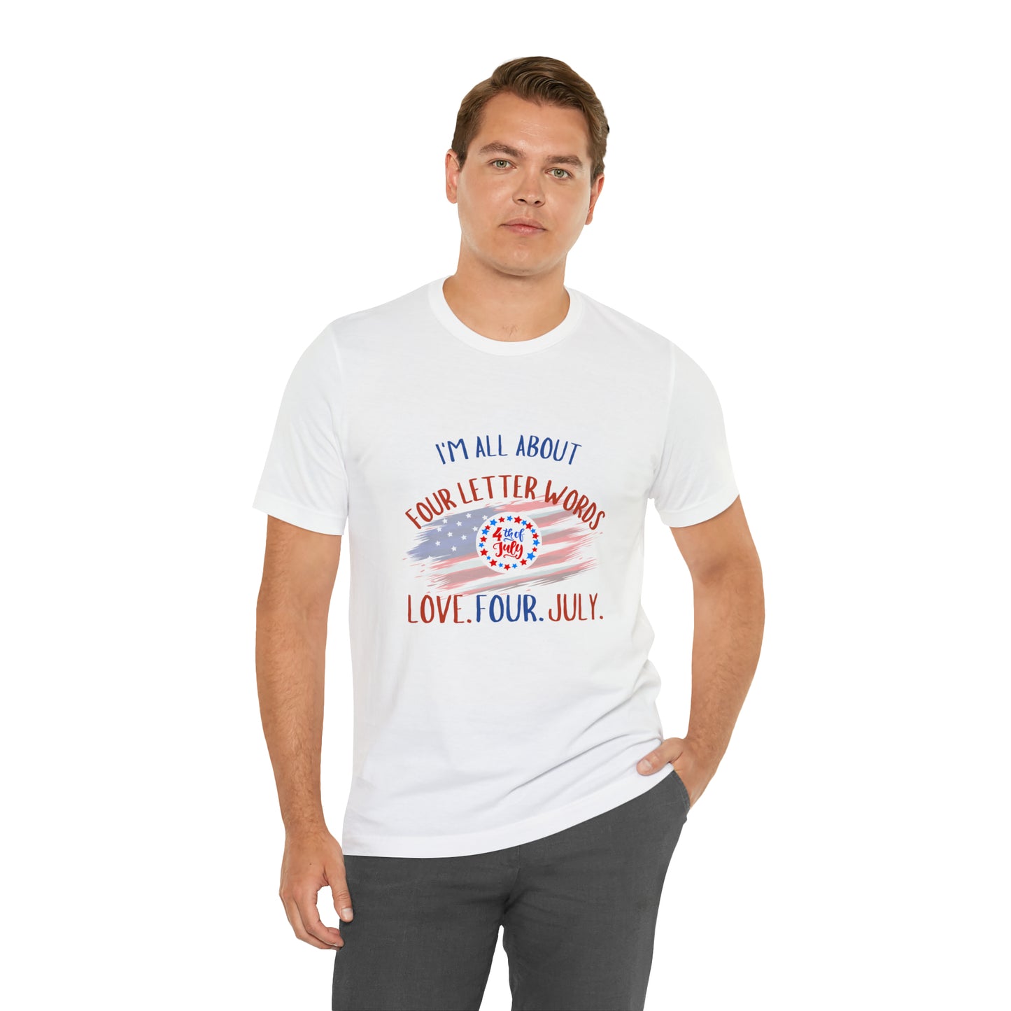 Unisex  Short Sleeve T-shirts for 4th of July summer collection,Fourth of July celebration