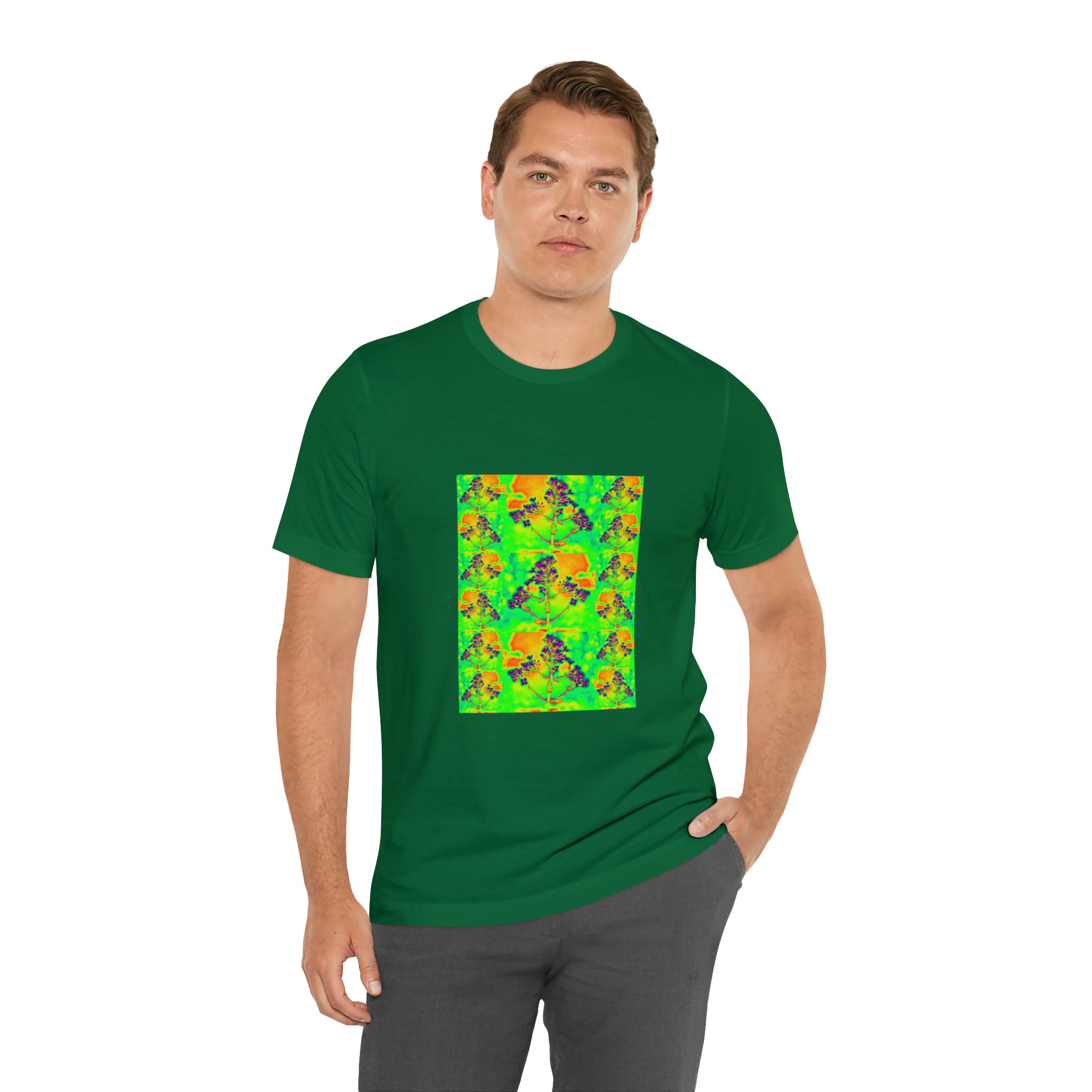 Unisex Jersey Short Sleeve Psychedelic design Tee