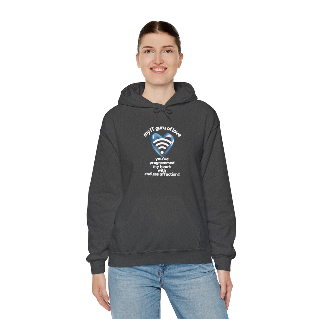 My IT Guru of Love Unisex Hooded Sweatshirt