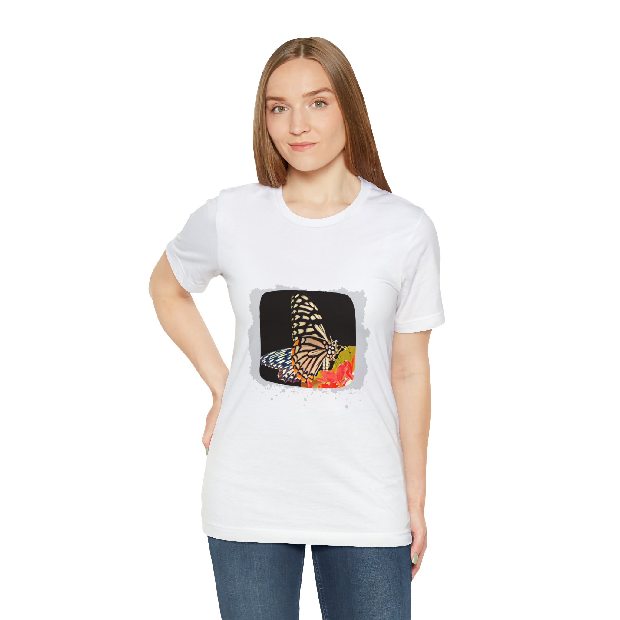 Butterfly Transformation Tee – Trendy Nature-Inspired Summer Vibes