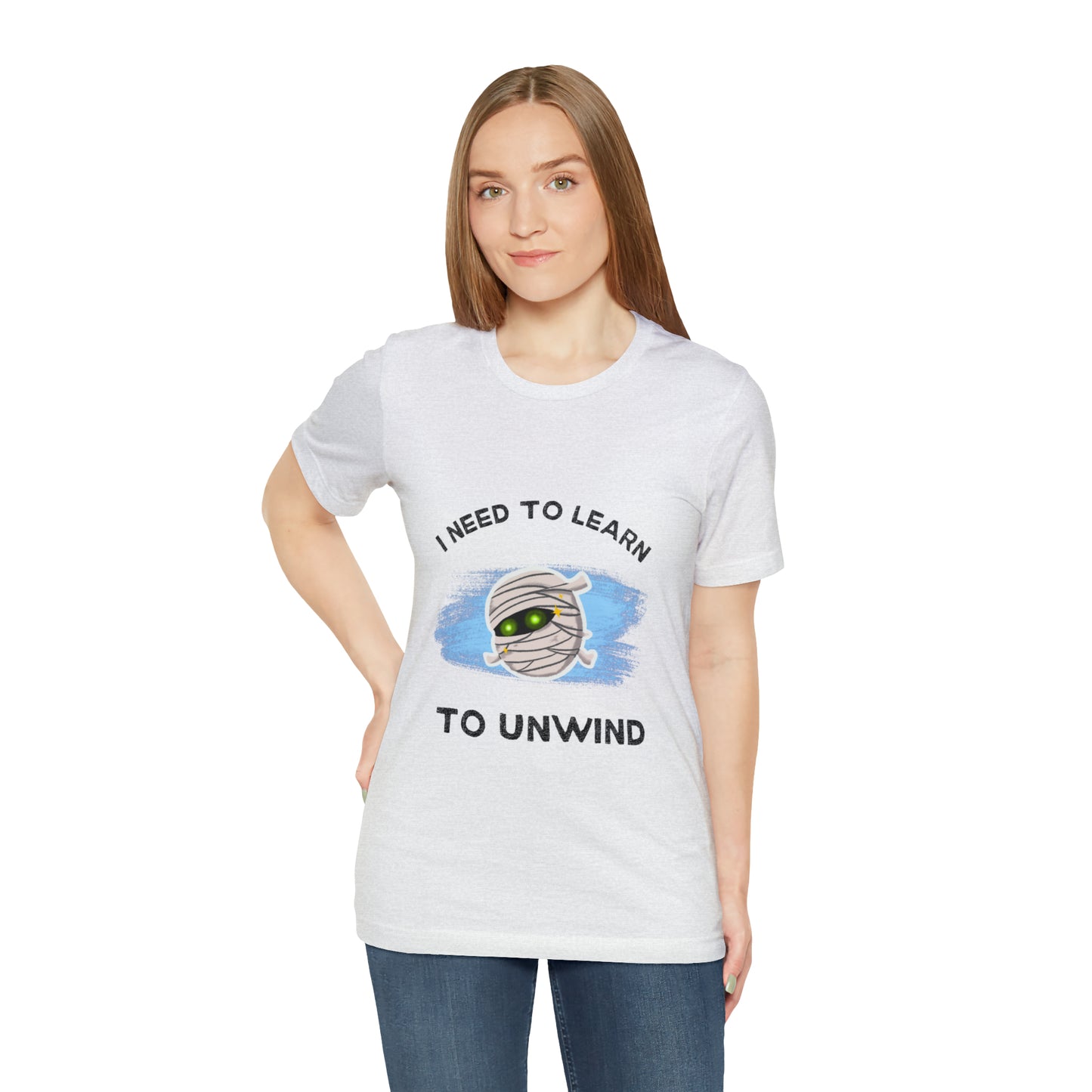 I need to learn to unwind spooktacular halloween Unisex Short Sleeve Tee