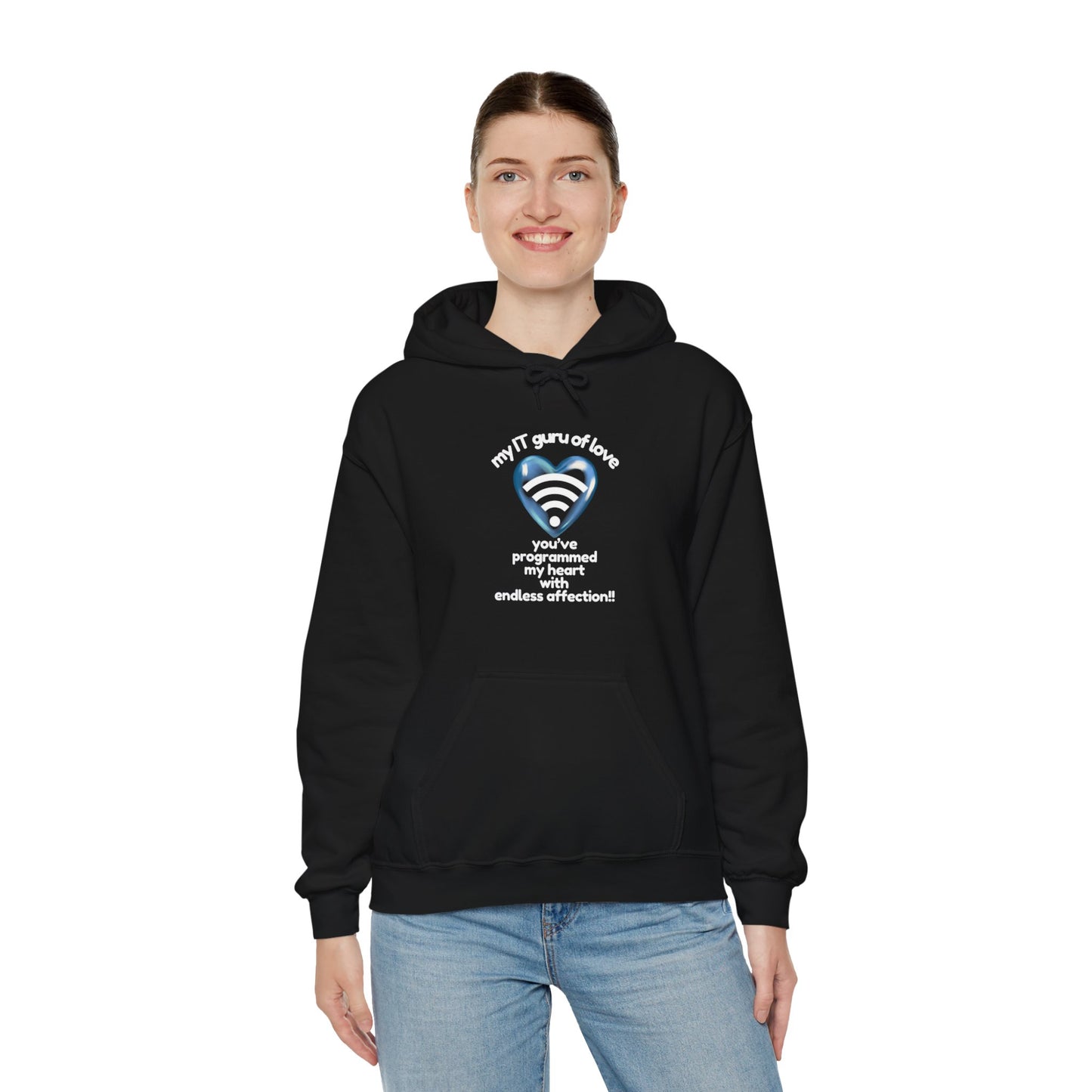 My IT Guru of Love, Unisex  Hooded Sweatshirt