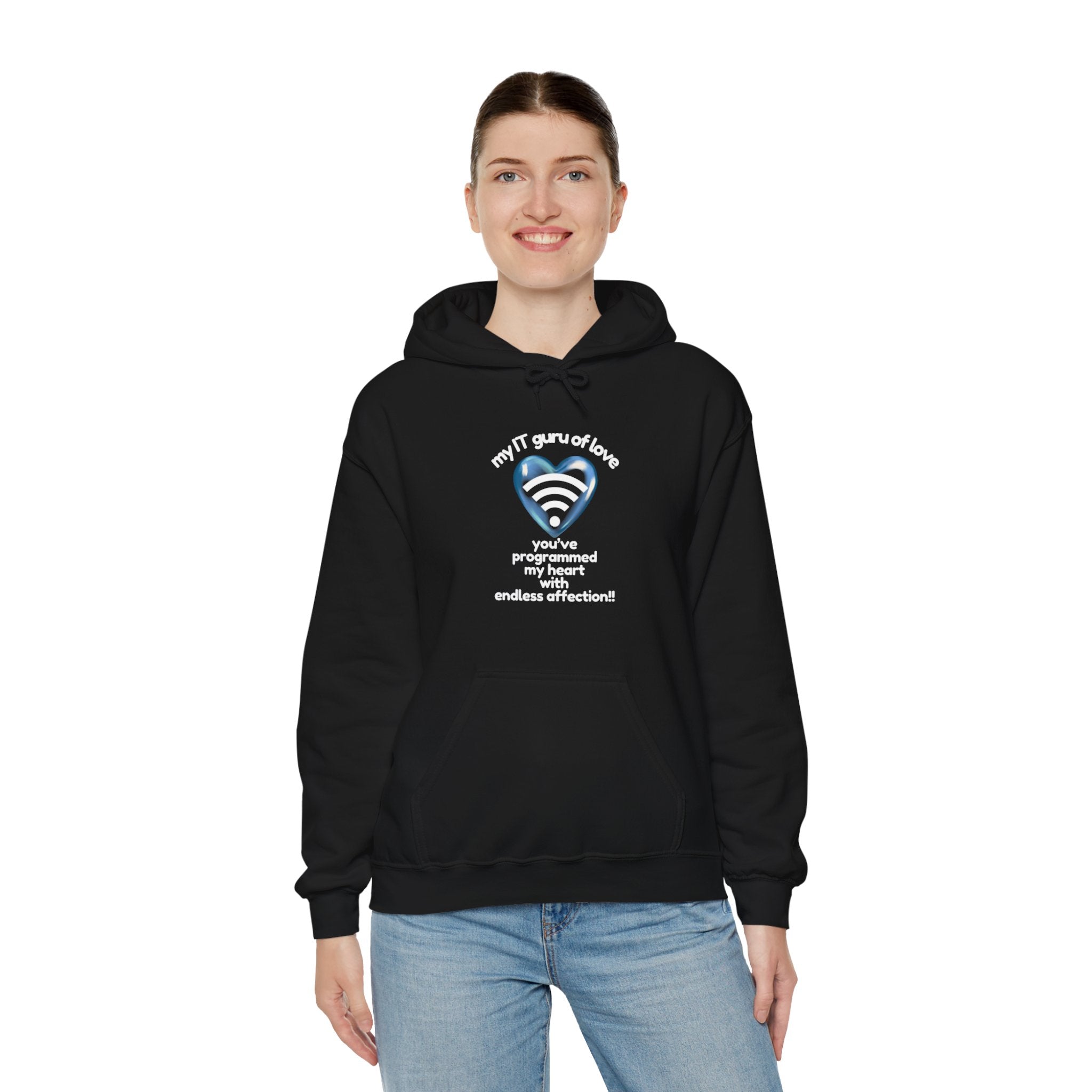 My IT Guru of Love Unisex Hooded Sweatshirt