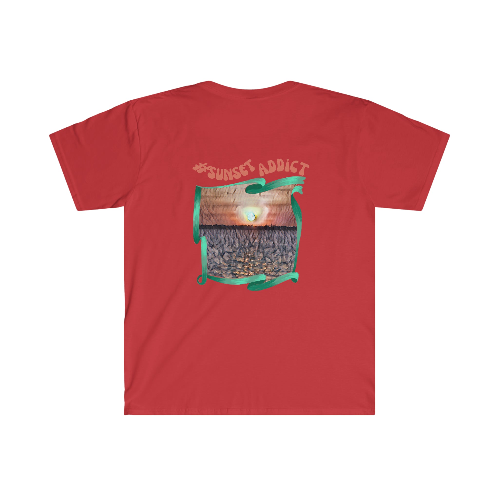 Psychedelic Dreamscape Unisex Soft-Style T-shirt