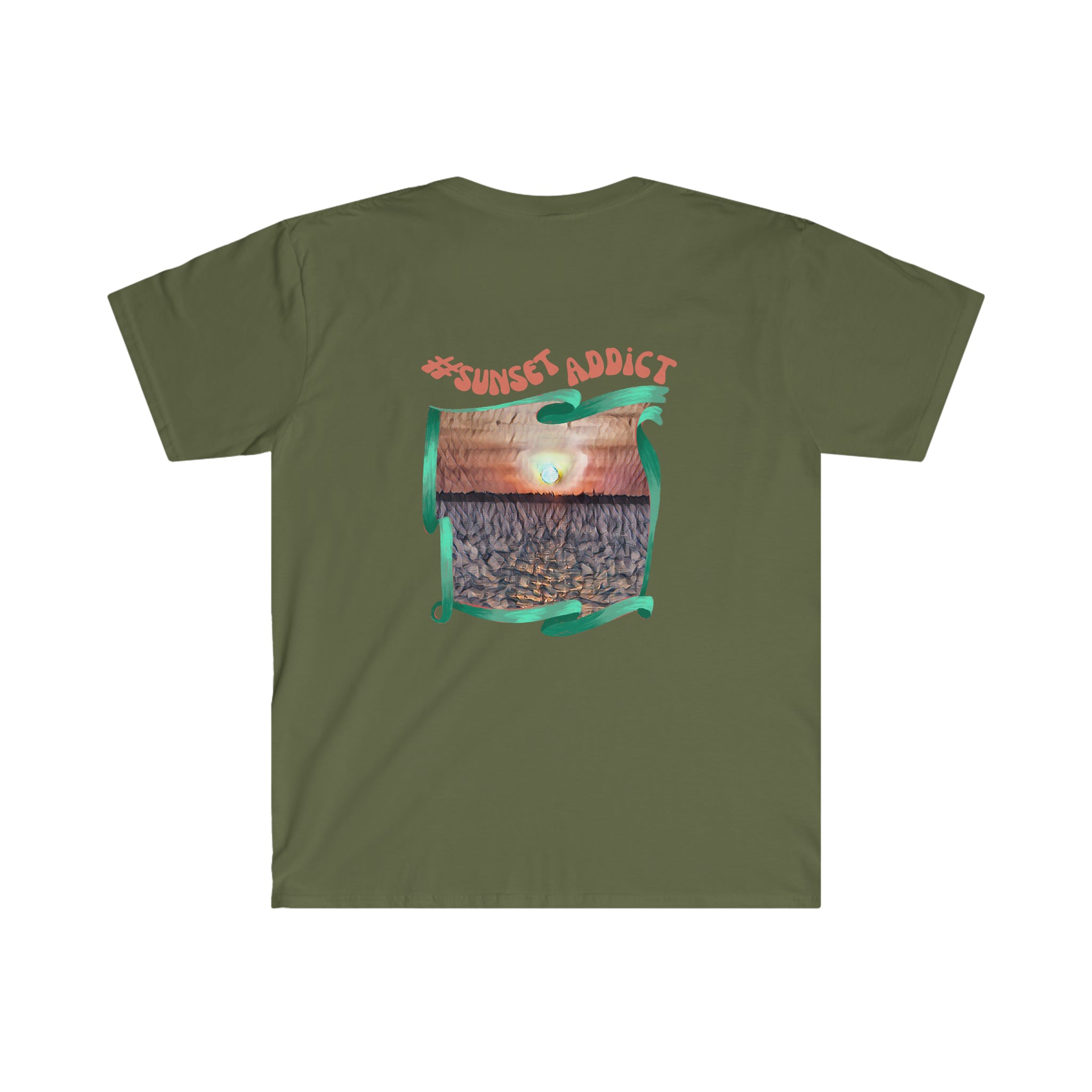 Psychedelic Dreamscape Unisex Soft-Style T-shirt