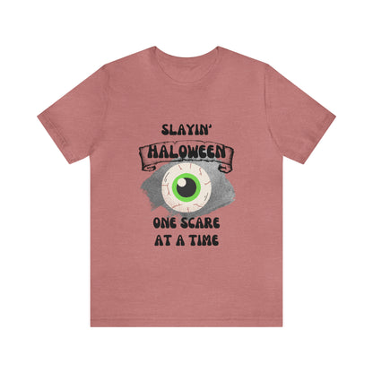 Unisex Slayin' Halloween Short Sleeve Tee