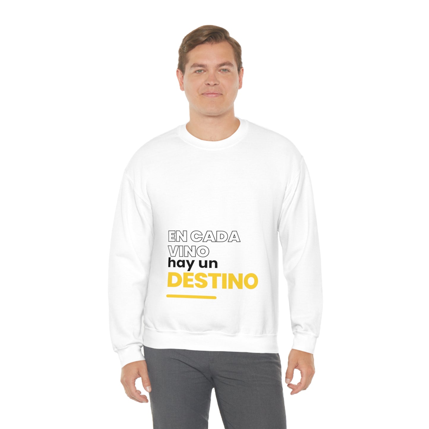 Unisex  Crewneck Sweatshirt, Spanish flair to your wardrobe, witty Spanish slogans