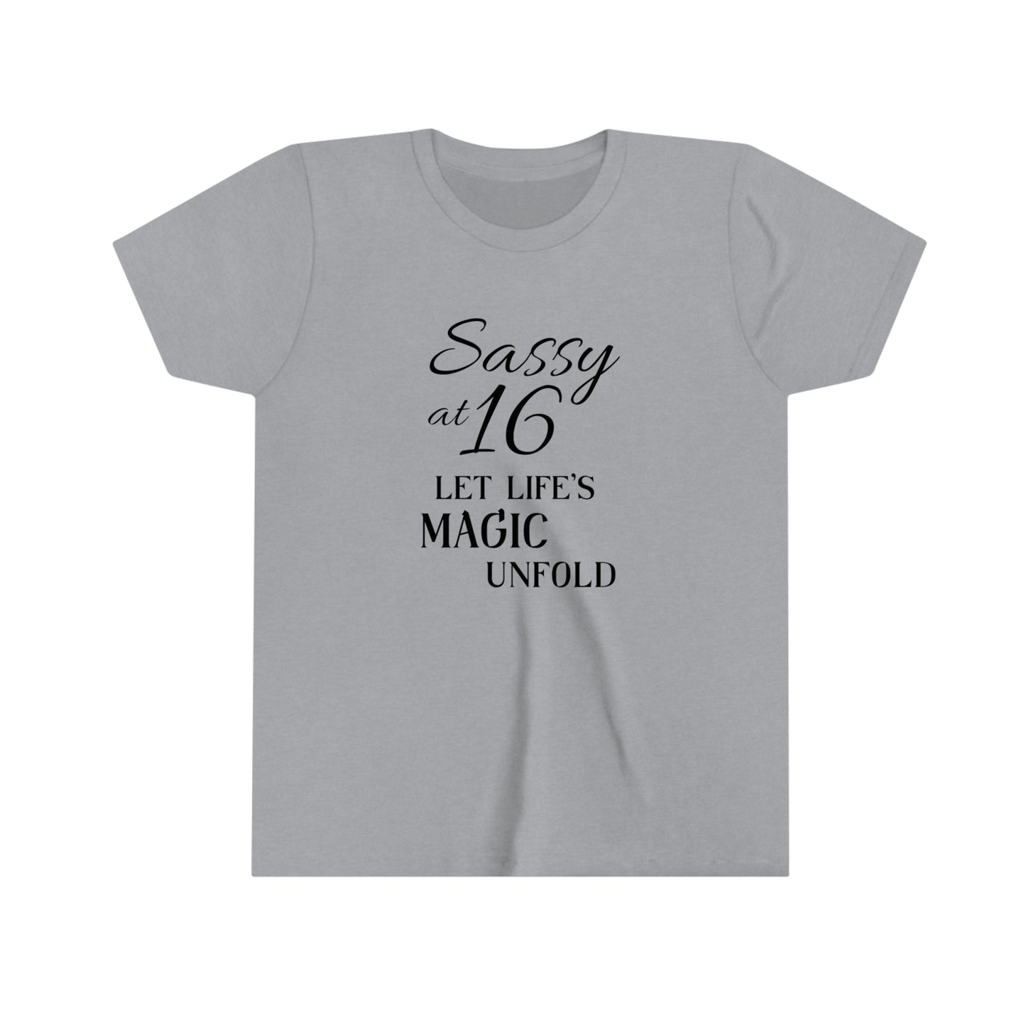 Youth Short Sleeve Tee, Sweet Sixteen