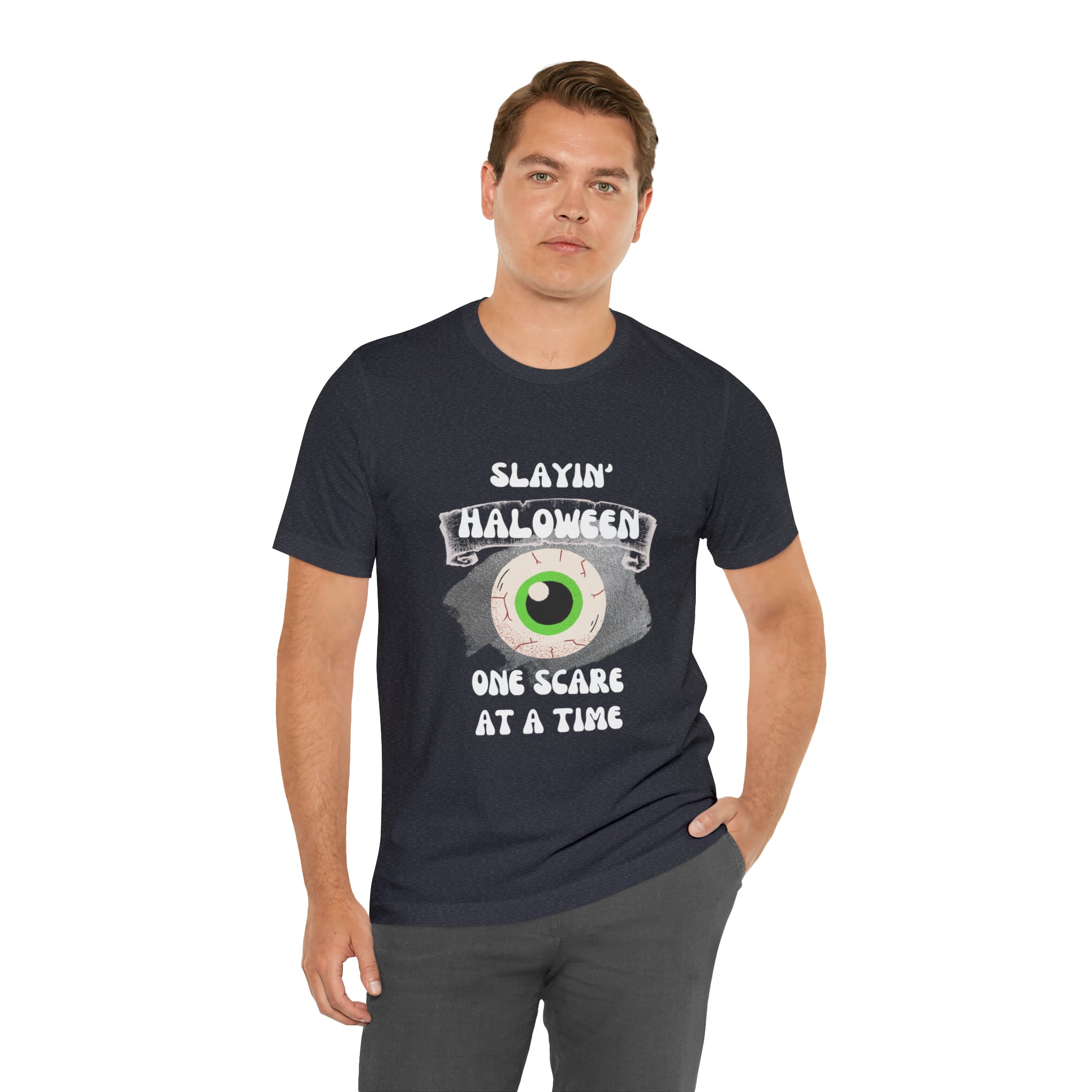 Unisex Slayin' Halloween Short Sleeve Tee