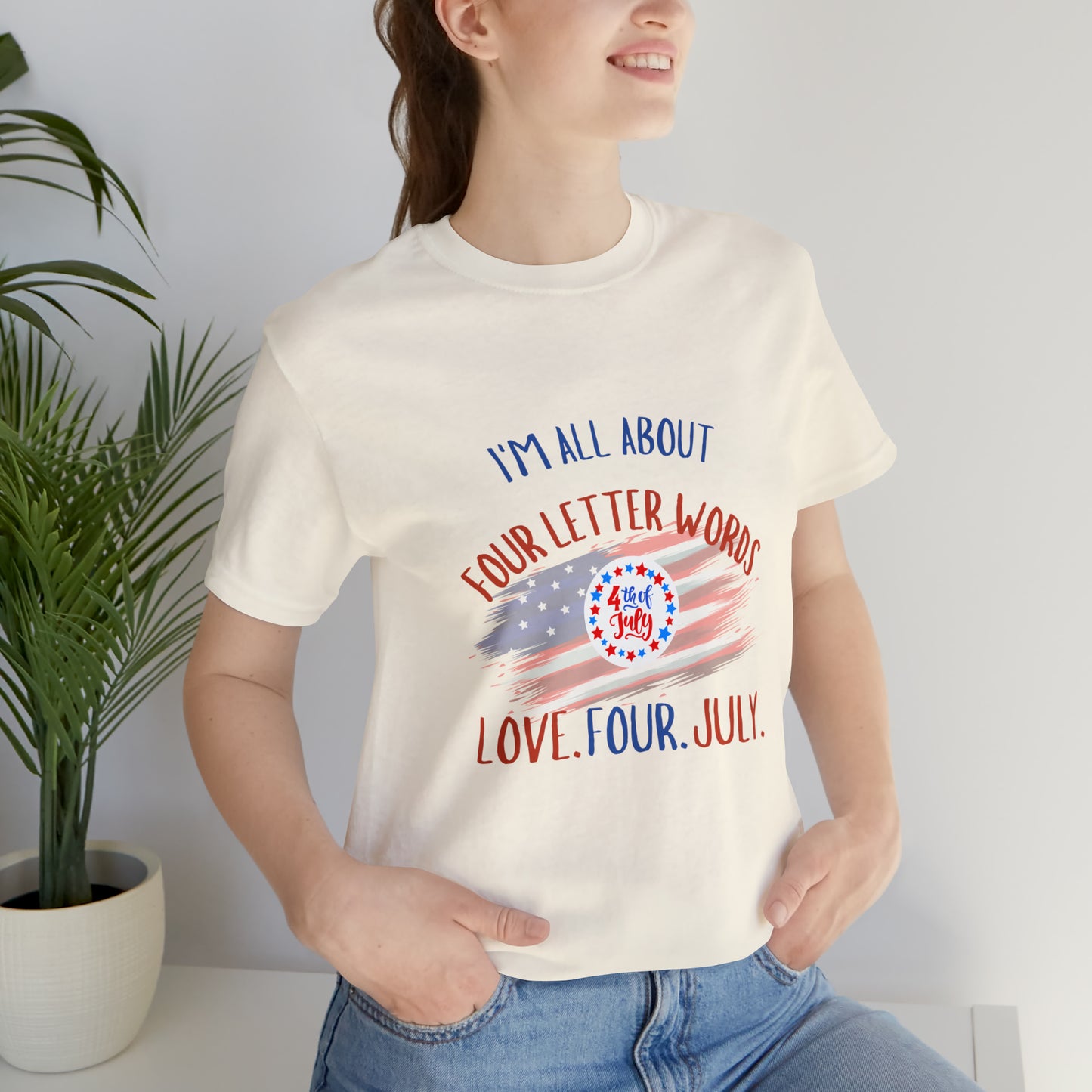 Unisex  Short Sleeve T-shirts for 4th of July summer collection,Fourth of July celebration