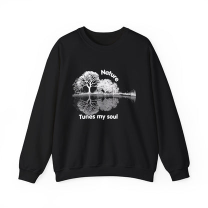 Unisex Crewneck Featured nature Guitar Sweatshirt