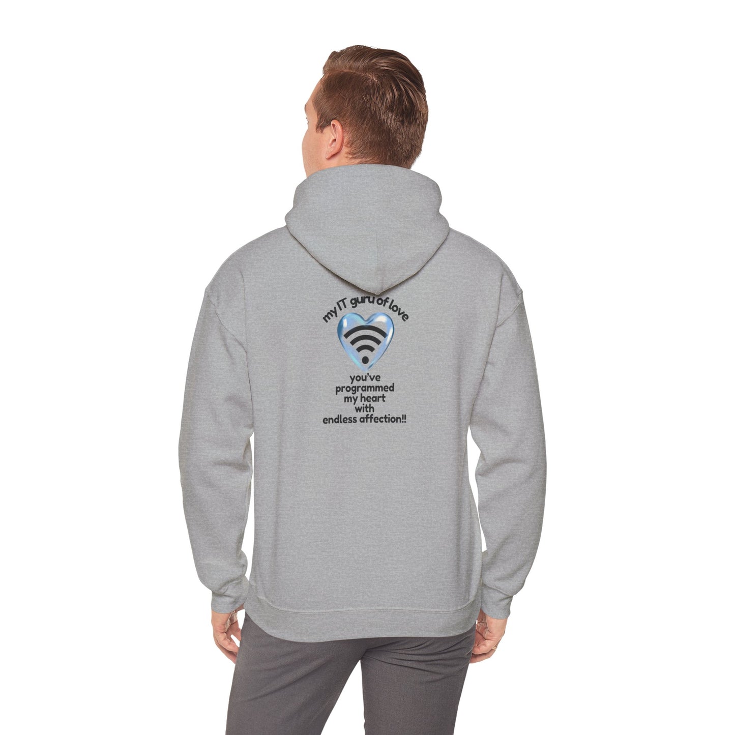 My IT Guru of Love,  Hooded Sweatshirt