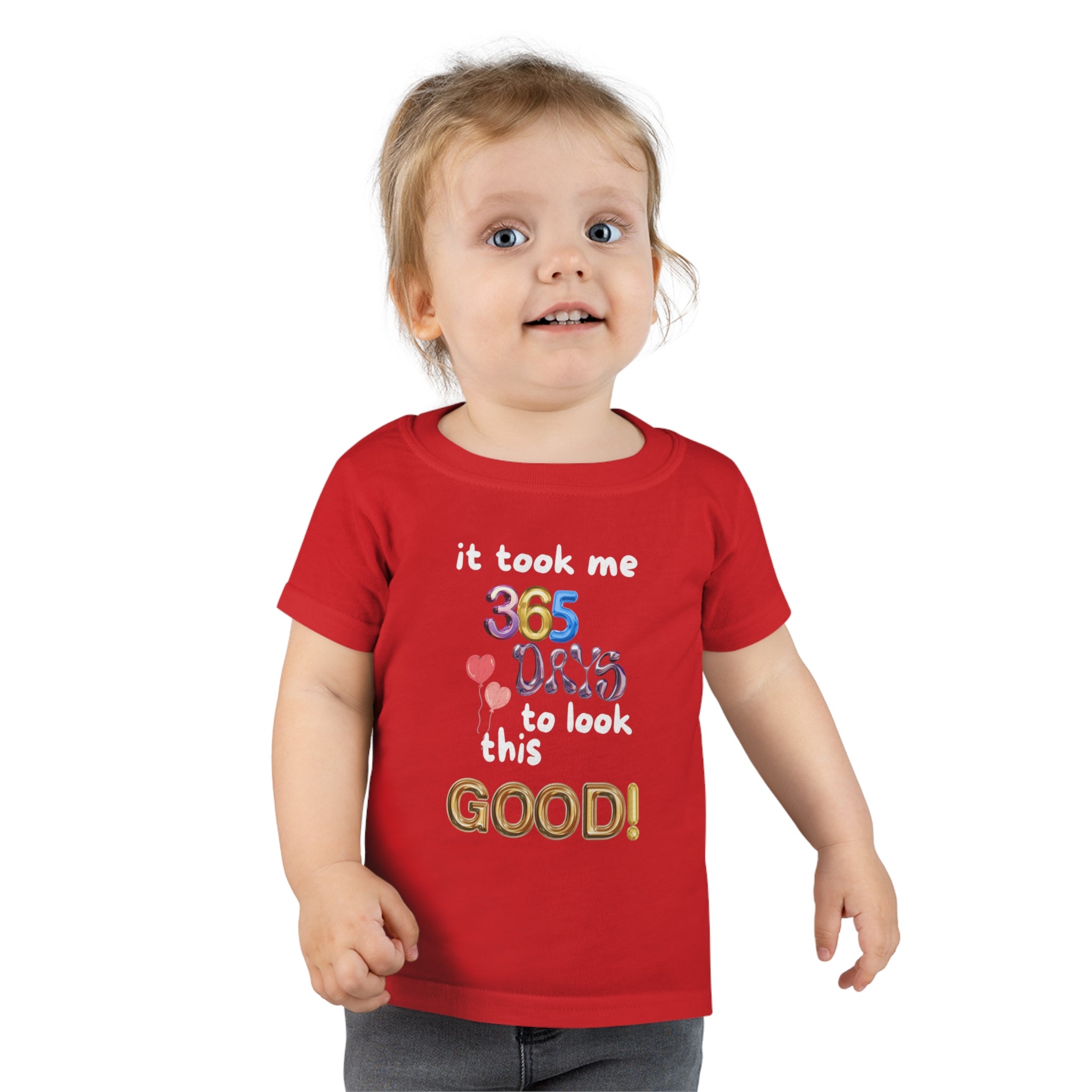 Toddler One Year Birthday Humor T-shirt