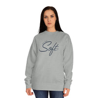 Soft Script Sweatshirt - Cozy Casual Crewneck