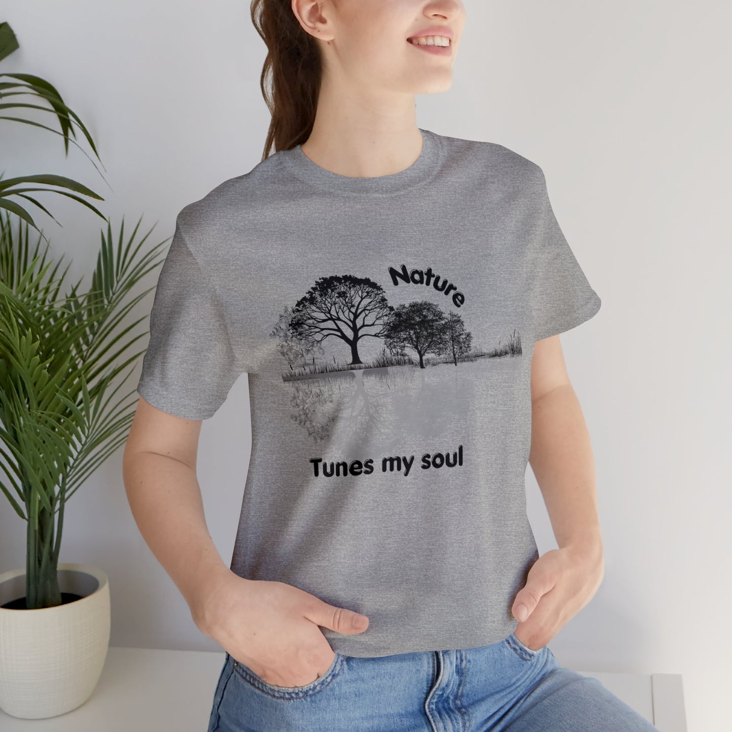 Nature-Inspired Unisex Short Sleeve T-Shirt