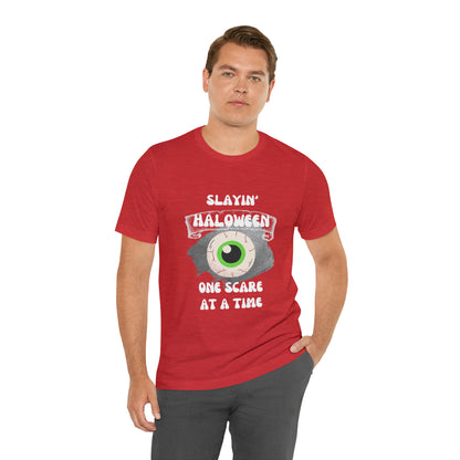 Unisex Slayin' Halloween Short Sleeve Tee