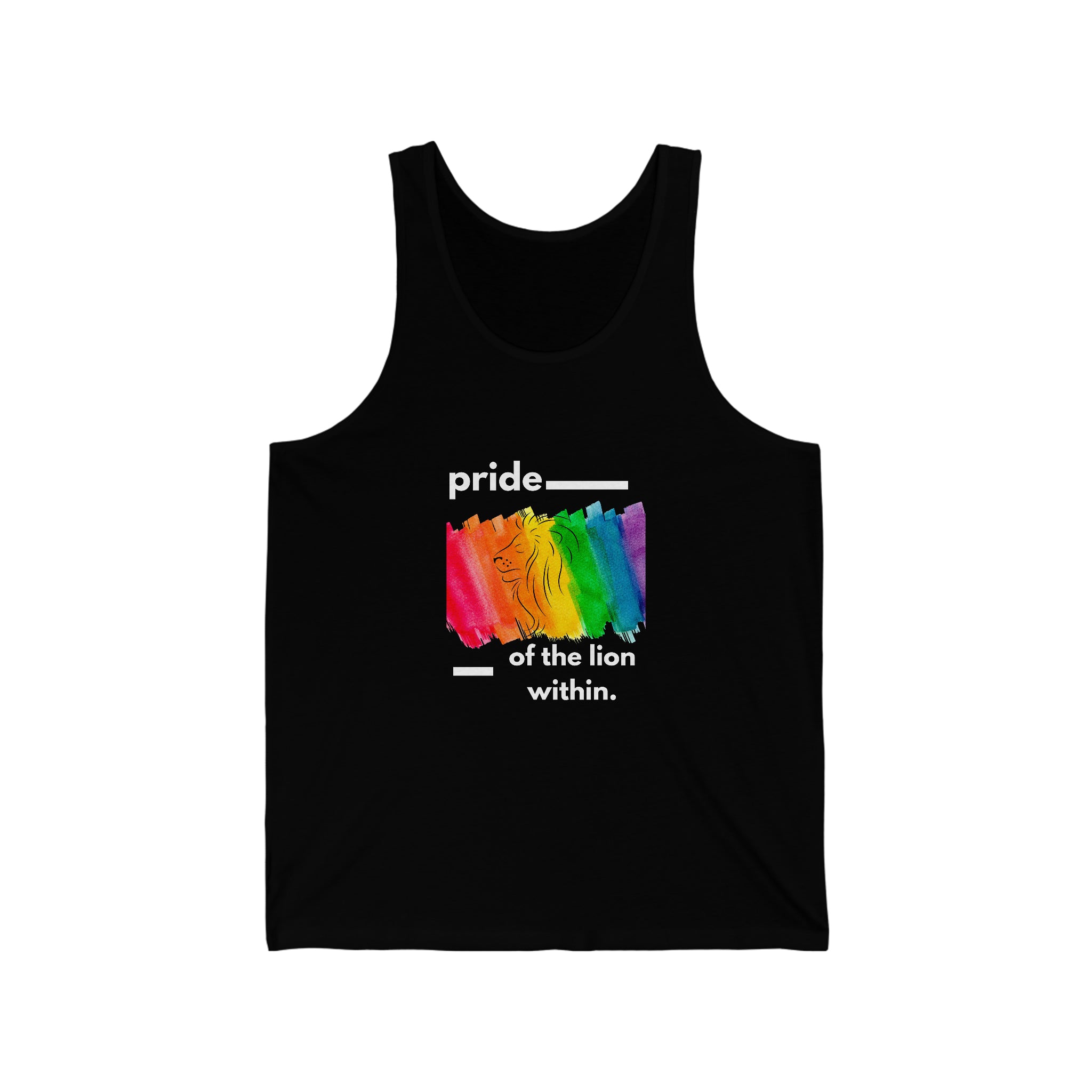 Unisex Pride Jersey Tank – Roar With Pride