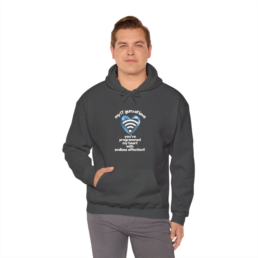 My IT Guru of Love Unisex Hooded Sweatshirt
