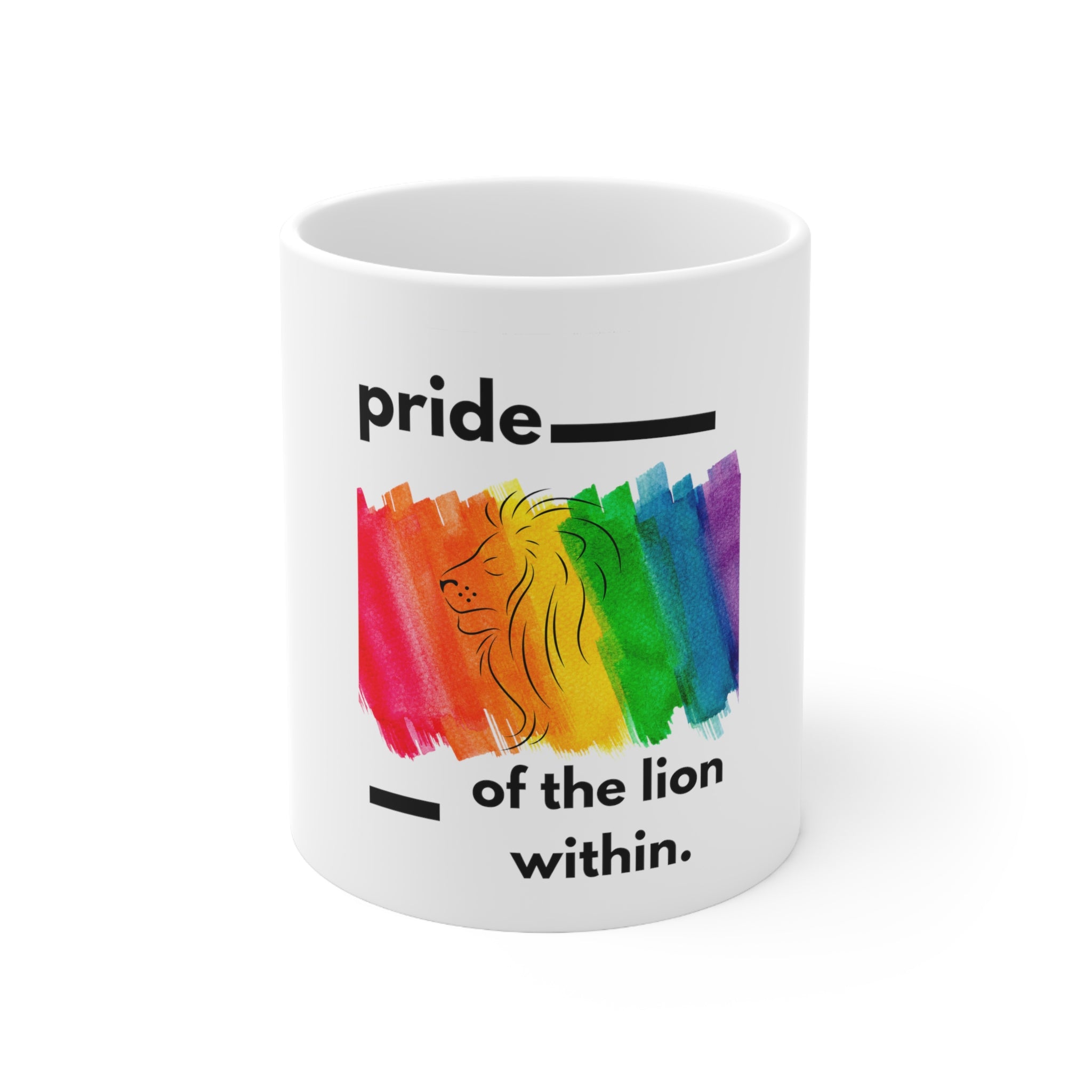 Pride Month Ceramic Coffee Mug – Sip With Pride