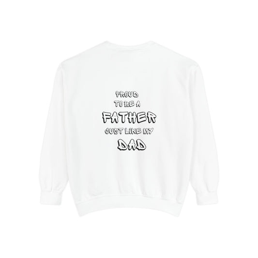 Proud Father's Sweatshirt - Cozy Dad/Father's Gift