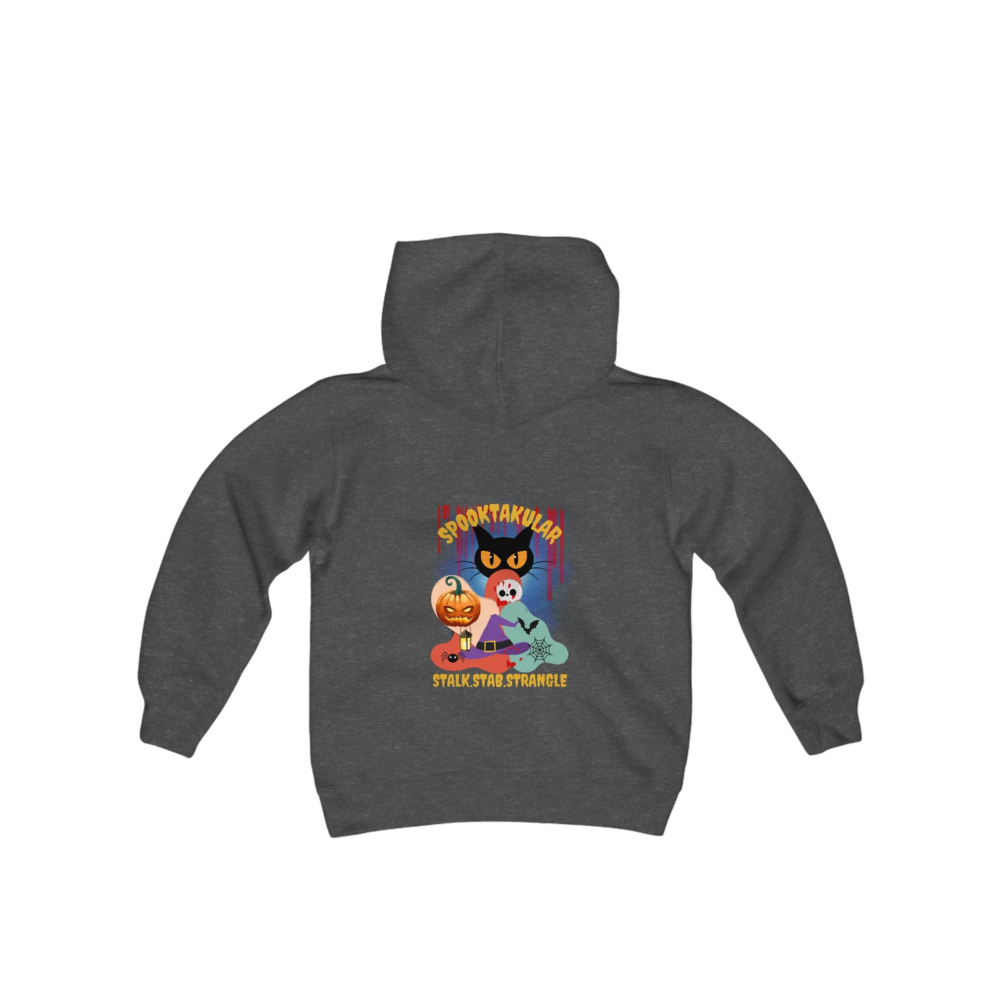 Kids Hooded Halloween themed Unisex Sweatshirt