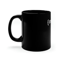Ceramic CO+2FE 11oz Black Mug!