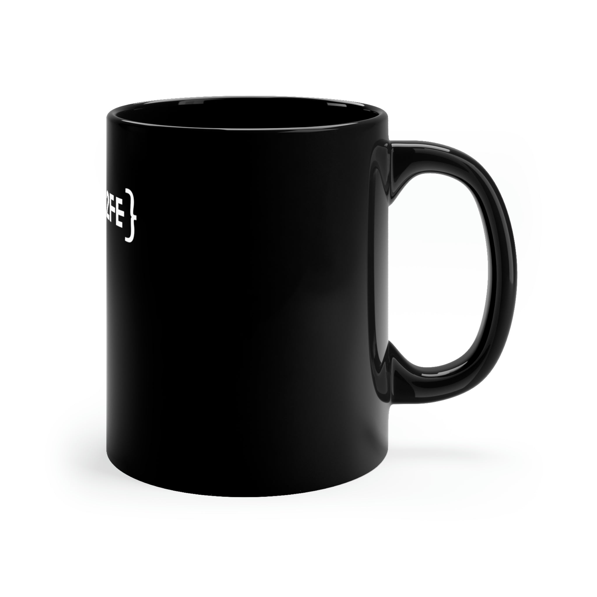 Ceramic CO+2FE 11oz Black Mug!