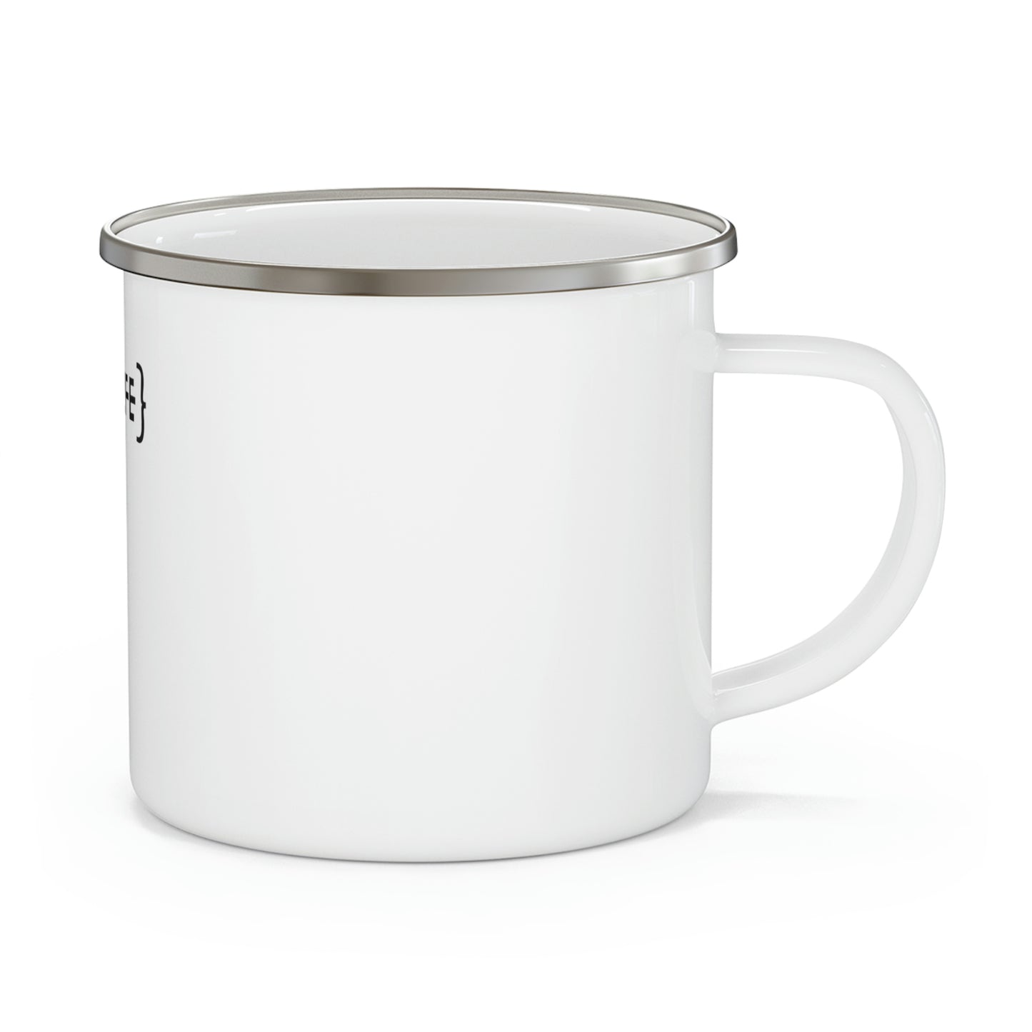 Get your formula right for camping! Enamel Camping Mug