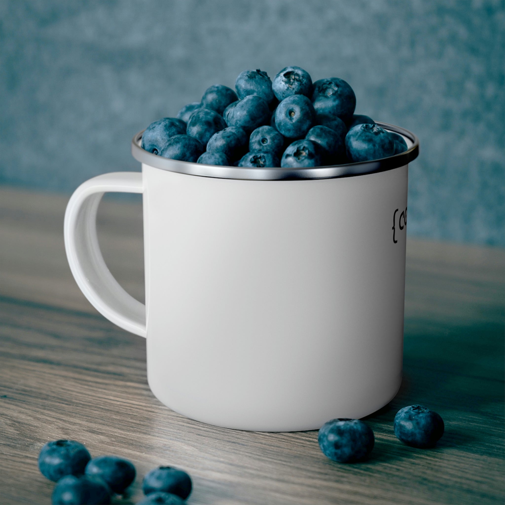 Durable Enamel Camping Mug – 12oz